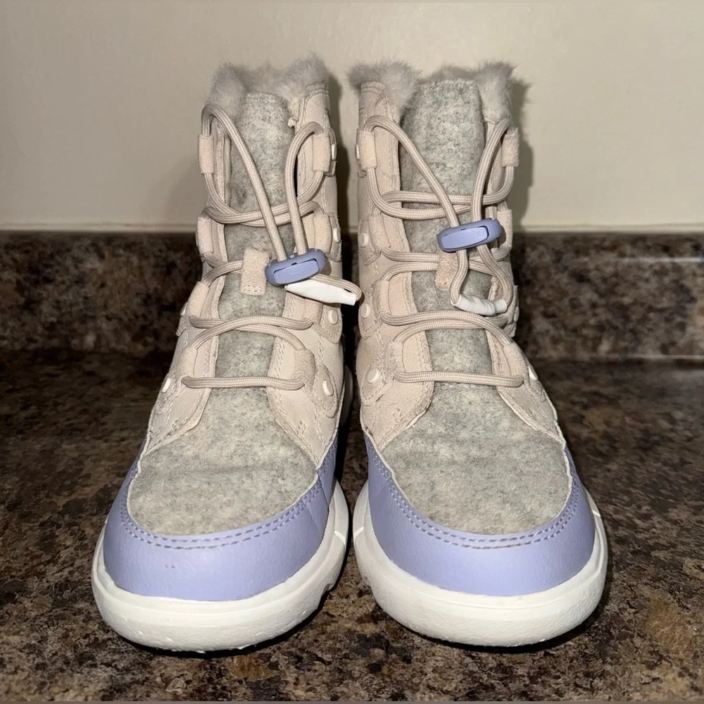 Sorel Kids' Explorer Waterproof Lace-Up Waterproof Boots Size 2